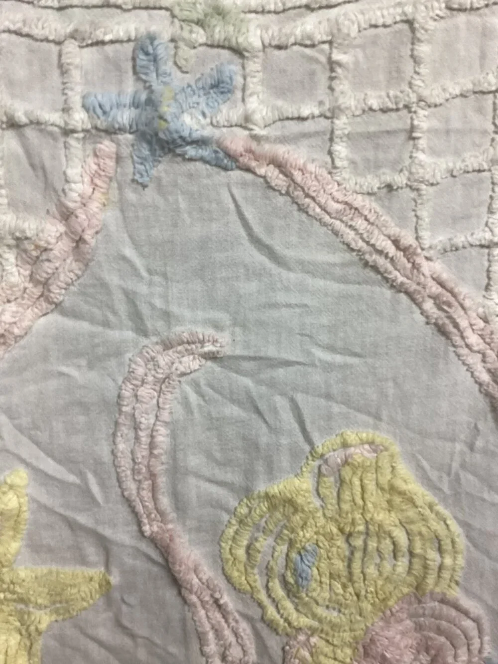 Vintage chenille baby